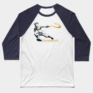 Salamander Design 2 Baseball T-Shirt